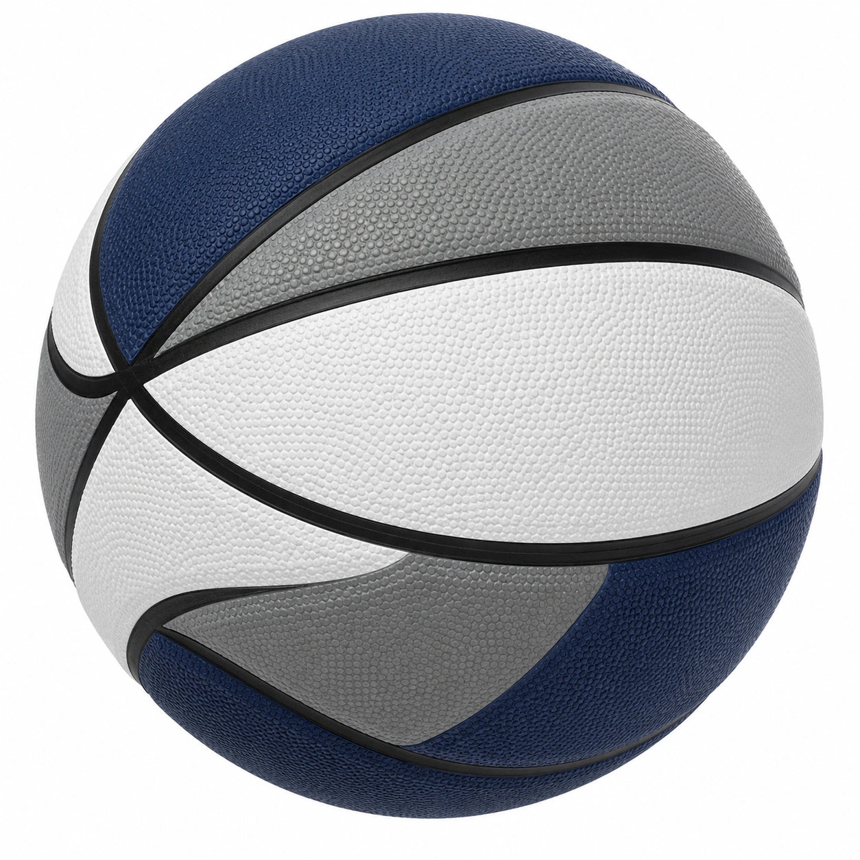 Pallone da Basket da Esterno Blu, Grigio e Bianco