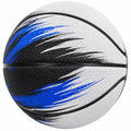 Pallone da Basket Bianco Nero Blu Design Resistente