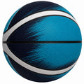 Pallone da basket misura 7 blu e nero per esterni
