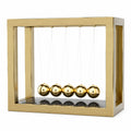 Pendolo di Newton Decorativo Oro Lucido